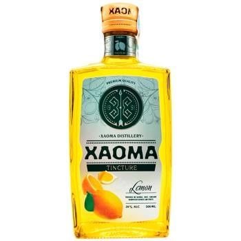 Настоянка солодка ХАОМА LEMON 20% 0,5 л